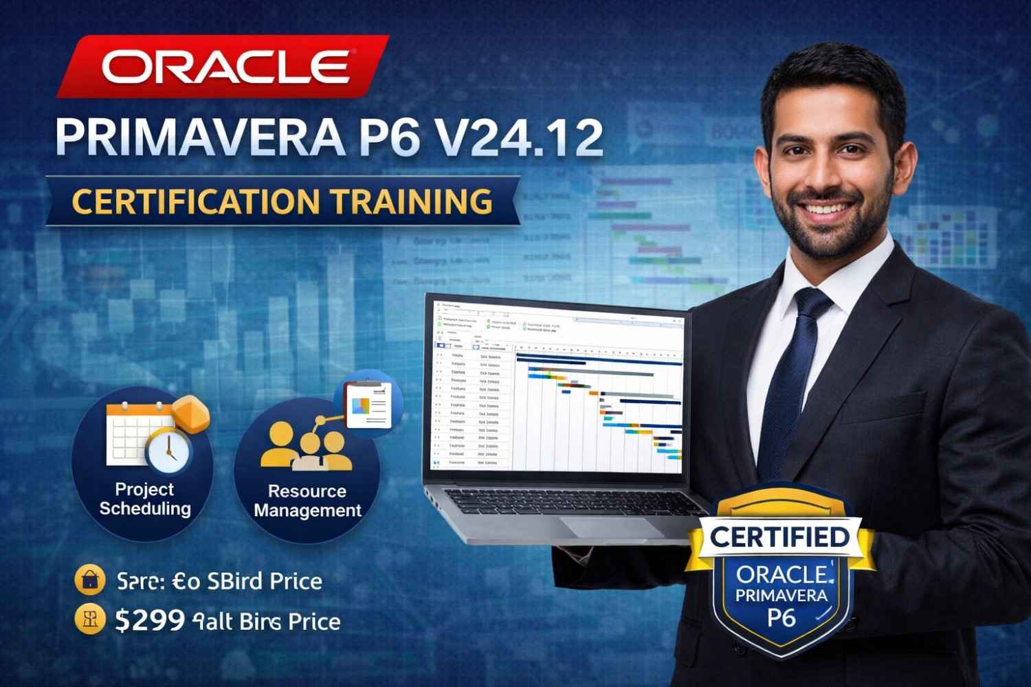 Oracle Primavera P6 V24.12 Certification Training