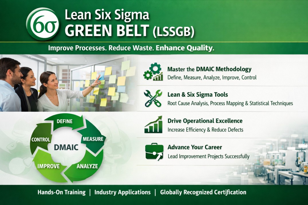 Lean Six Sigma Green Belt (LSSGB) Certification Training