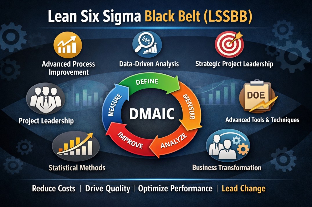 Lean Six Sigma Black Belt (LSSBB) Certification Training
